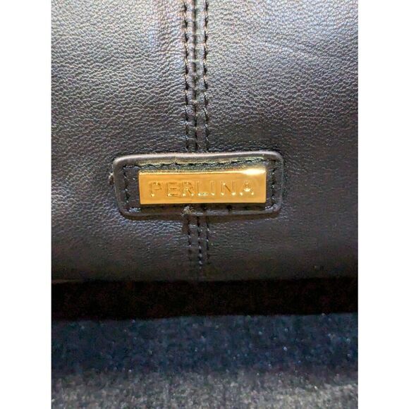 NWT PIRLINA 15X10 Leather hand bag. - Picture 5 of 13